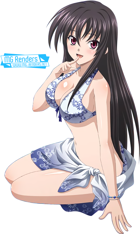 High School Dxd - Raynare Mg Render (500x773)