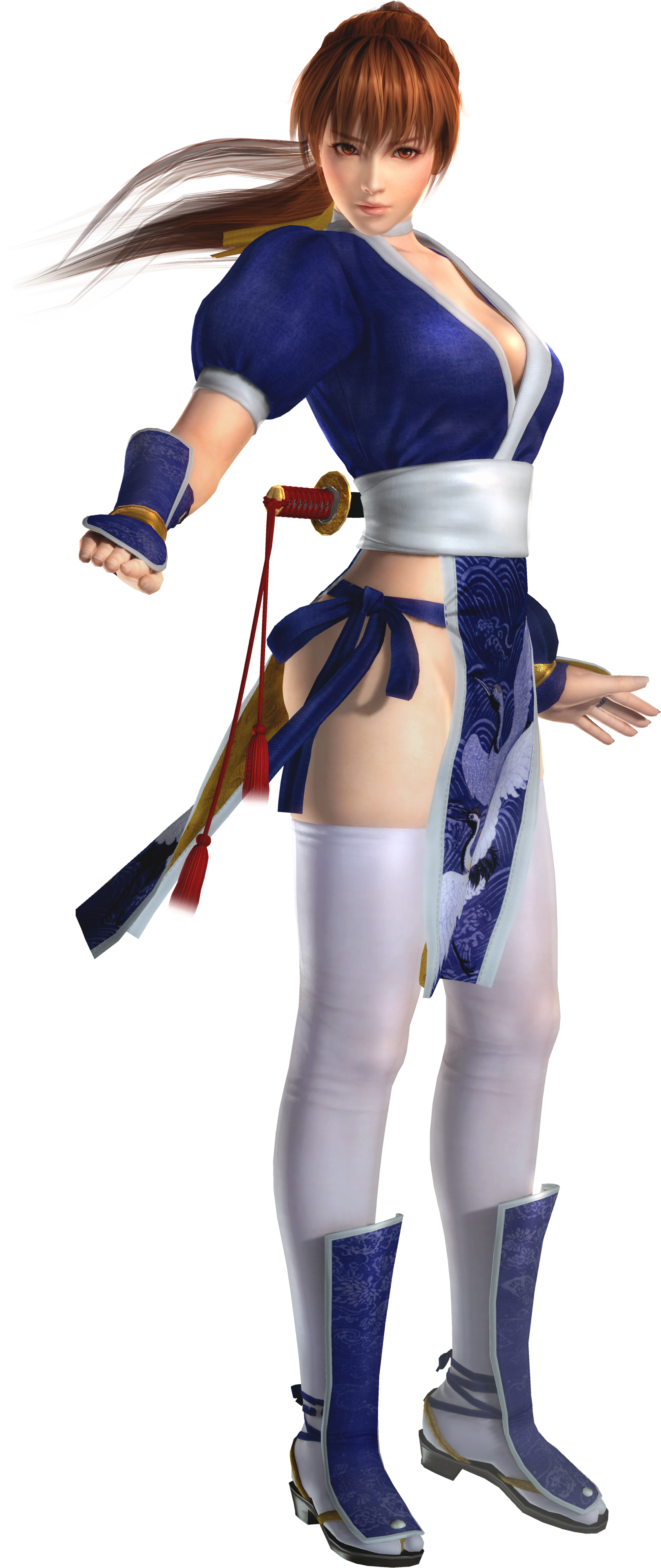 Kasumi Doa5 Render Official Art - Kasumi Dead Or Alive (1752x4003)
