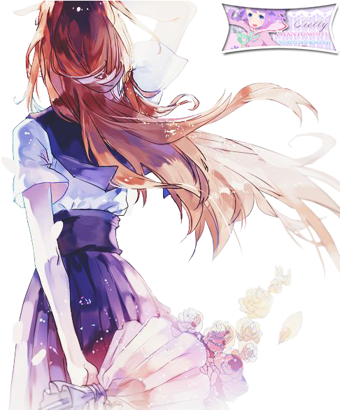 Manga Girl, Anime Art Girl, Anime Girls, Anime School - Beautiful Anime Art Girl (500x584)
