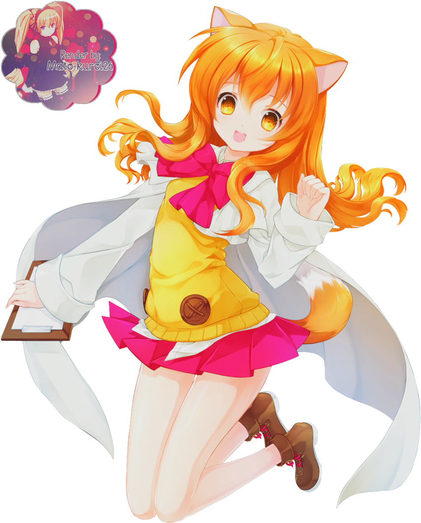 Renders Of Anime Girls Cute (900x1108)