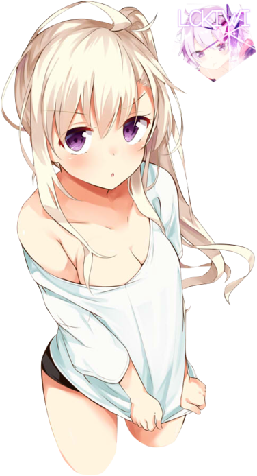 [non-anime] Anime Girl Render By Lckiwi - Anime Girl Png 2017 (400x696)