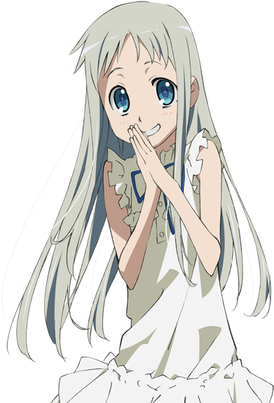 Anohana Menma Honma Png By Sakamaeshimohira-d6p8cb5 - Menma Anohana Png (500x616)