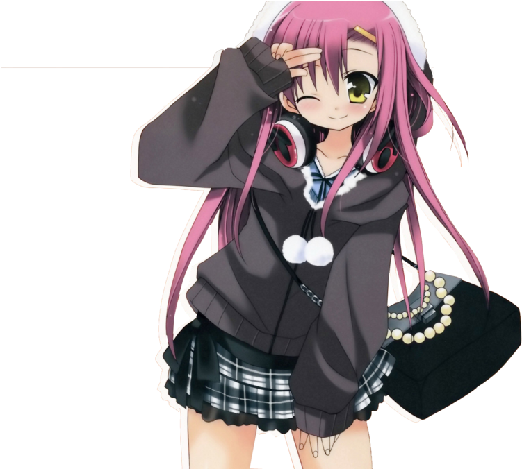 [ Img] - Anime Render Transparent Girl (900x675)