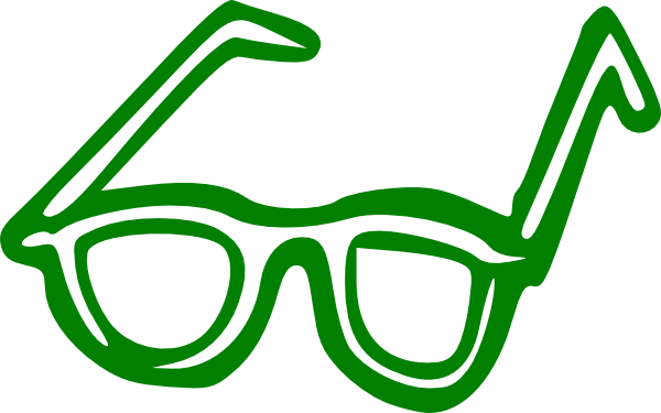 Glasses Clip Art At Clker - Sunglasses Clip Art (600x375)