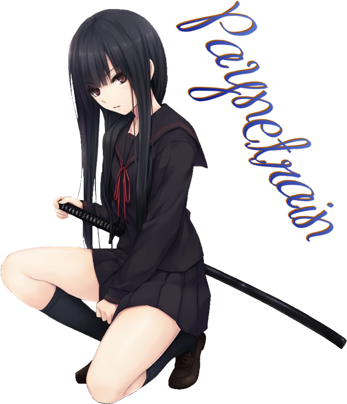 Samurai Jack Anime Style Download - School Girl Samurai Anime (1024x910)