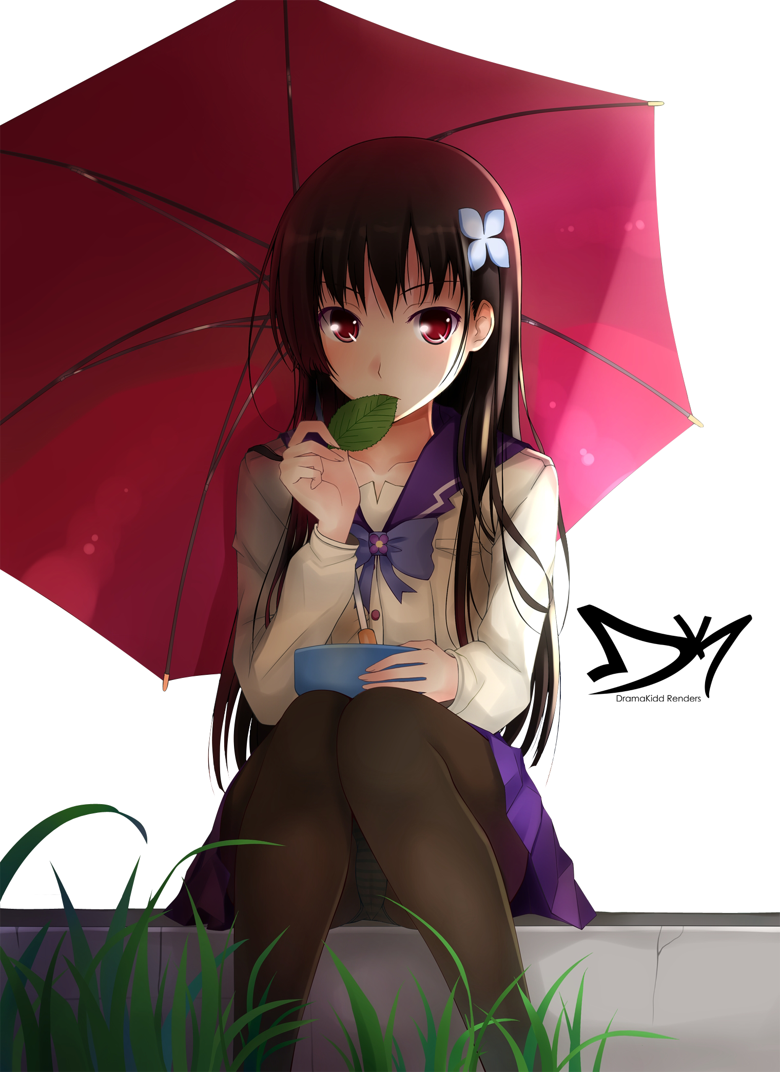 Sanka Rea Render By Dramasama - Sankarea Deviantart (1520x2089)