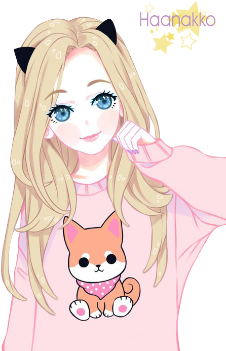 Render Anime Pastel [1] By Haanakko - Shiroi ♥ Room (500x707)