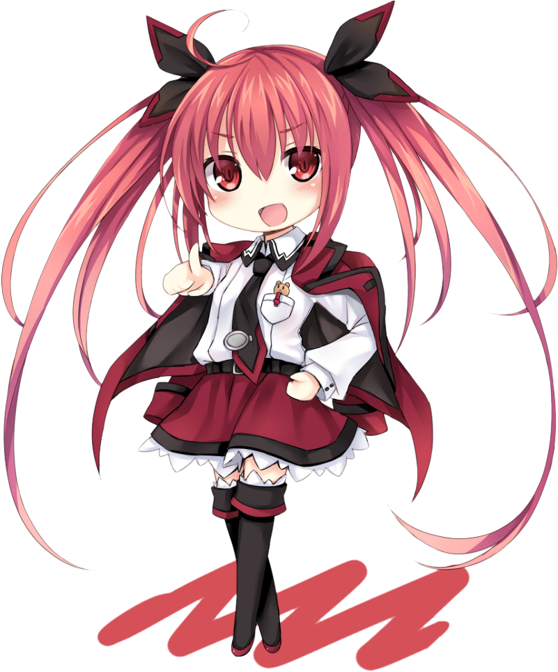 Date A Live Characters Chibi (1000x1000)