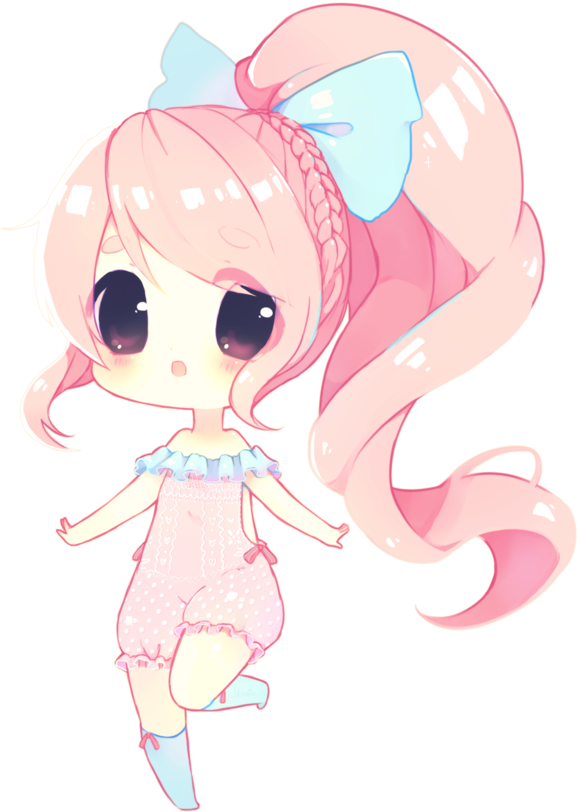 Chibi Drawing Anime Art Manga - Chibi Girl Anime (600x824)