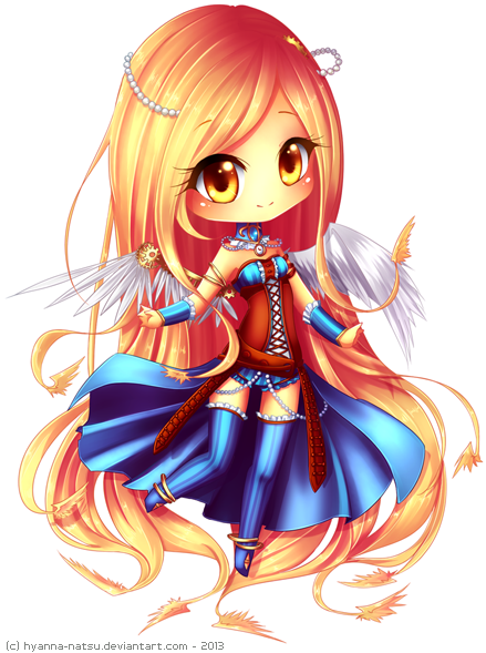 Belphe By Hyanna-natsu - Anime Chibi Girl Hyanna Natsu (439x600)