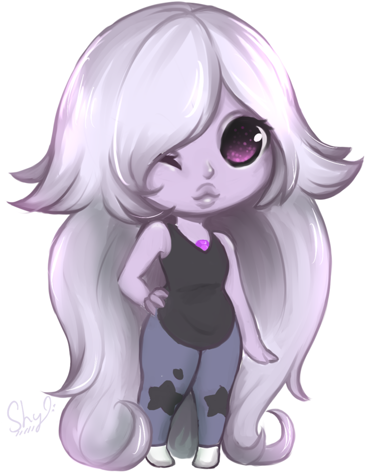 Amatista Chibi By Deniz-shy - Amatista Chibi (797x1002)