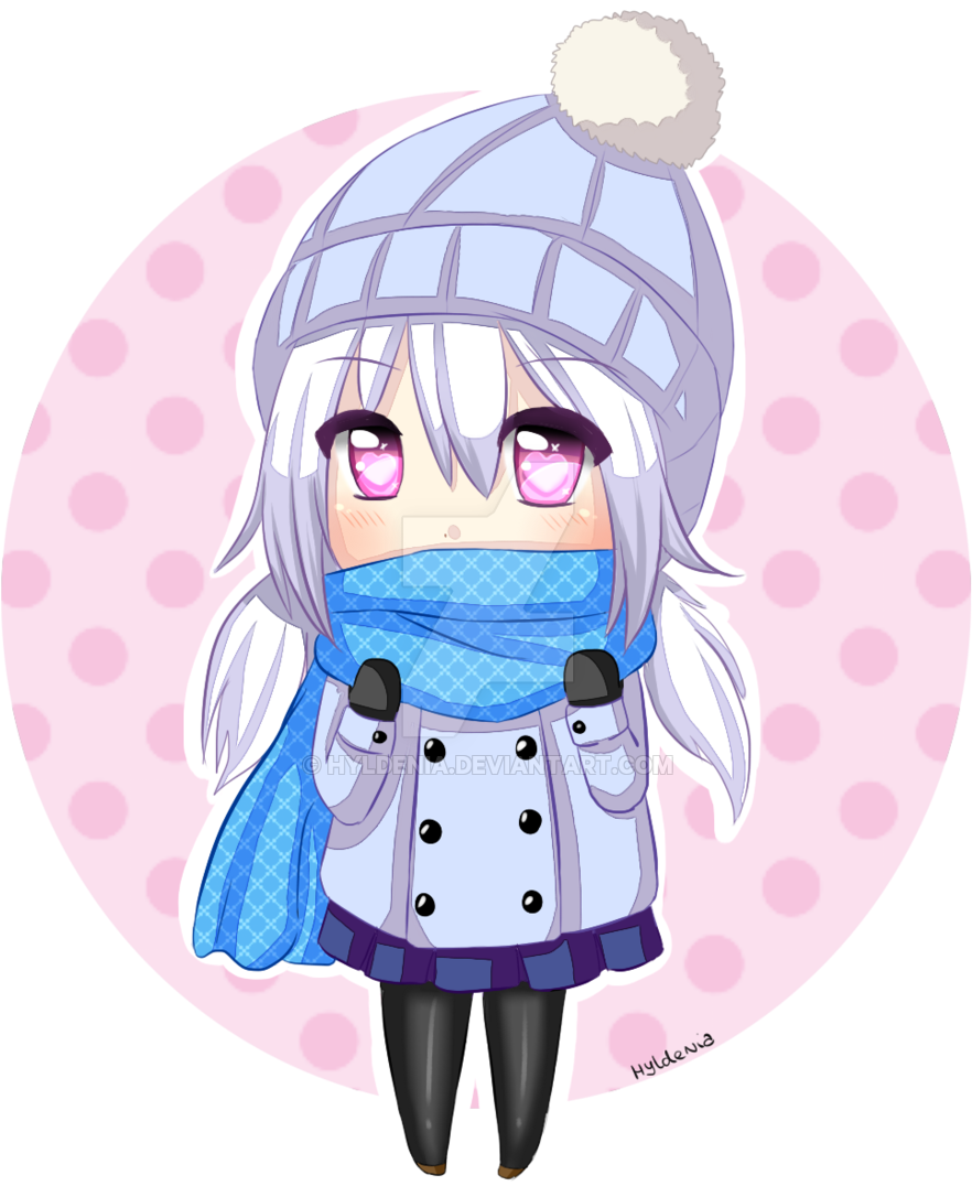 Winter - Anime Chibi Girl Winter (900x1087)