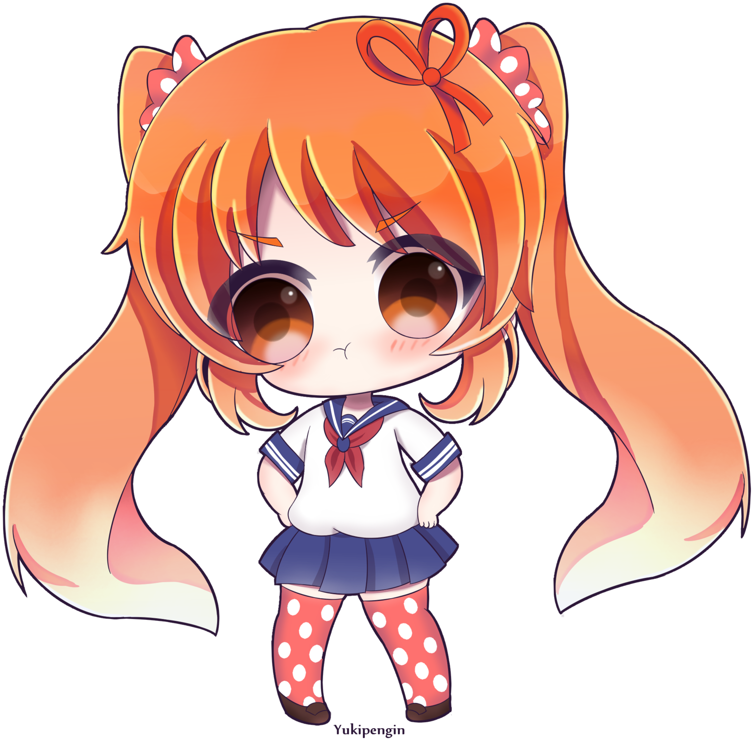 Sasucchi95 1,589 67 Osana Najimi Chibi By Yukipengin - Osana Najimi Chibi (1600x1539)