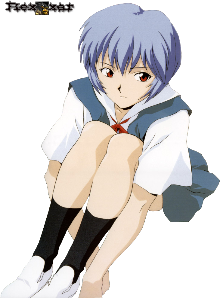 Neon Genesis Evangelion - Evangelion Underlay / Ayanami Rei (uniform) (730x1024)