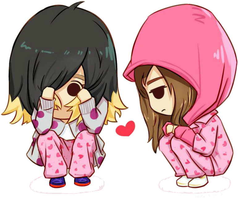 Snsd Taeyeon And Jessica Running Man Chibi Png B By - Taengsic Fanart (894x894)