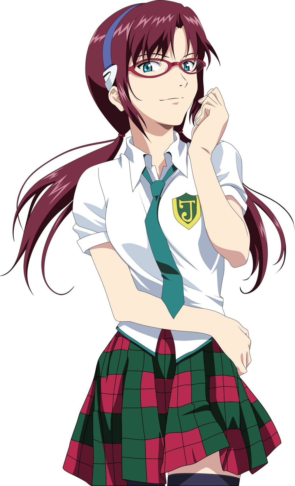 Rei Ayanami Motoko Kusanagi Anime Mari Illustrious - Mari Illustrious Makinami School Uniform (1024x1685)