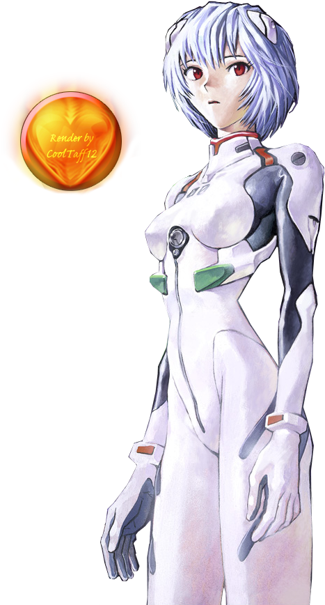 Evangelion Rei Ayanami Render (515x900)