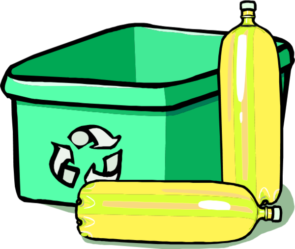 Recycle Bottles Clipart (600x507)
