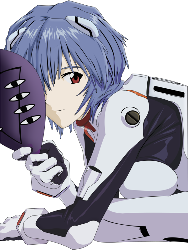 Rei Ayanami Vector By Saioul - Evangelion Chronicle: Illustrations [book] (600x825)