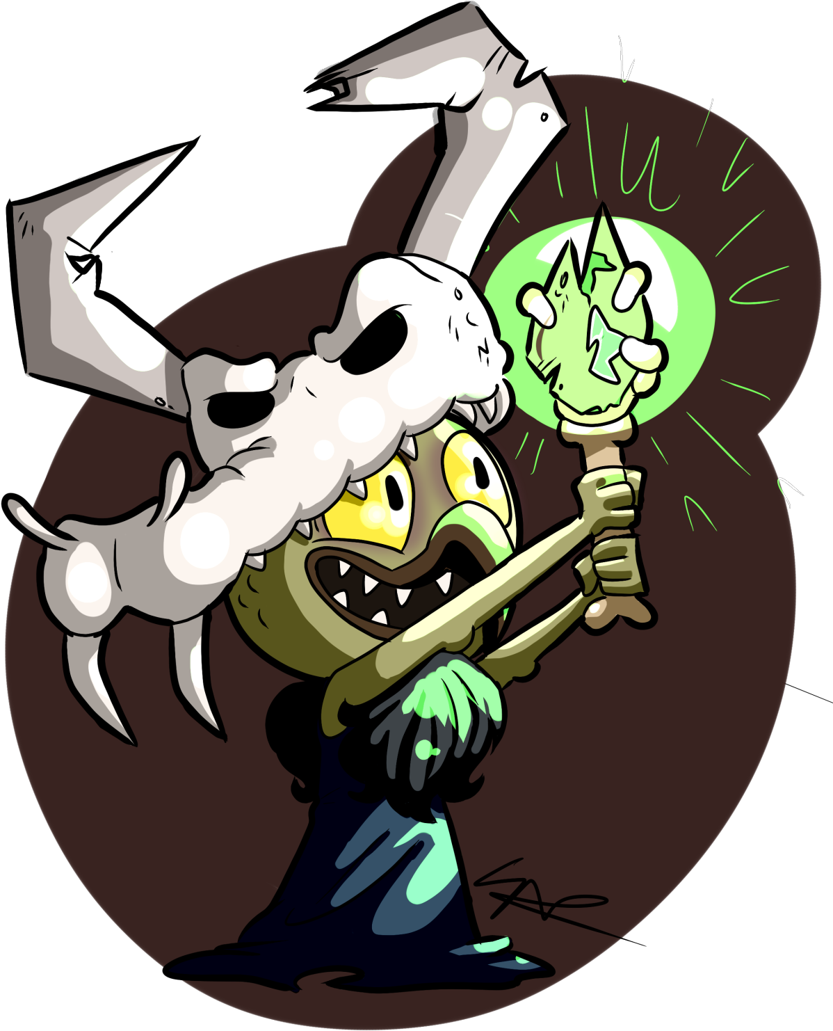 Am I The Only One Who Is Actually Starting To Feel - Star Vs The Forces Of Evil Ludo Fanart (1280x1707)