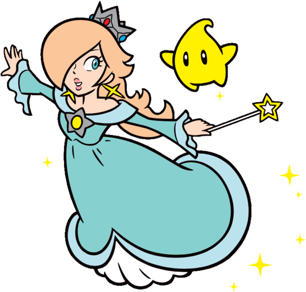 Princess Rosalina 2d By Joshuat1306 - Super Mario Rosalina Human (600x609)