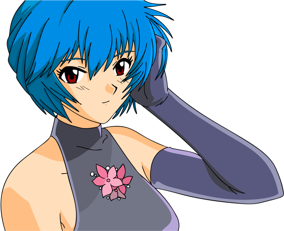Rei Ayanami Grafico 01 By Exsplo - Game (1017x785)
