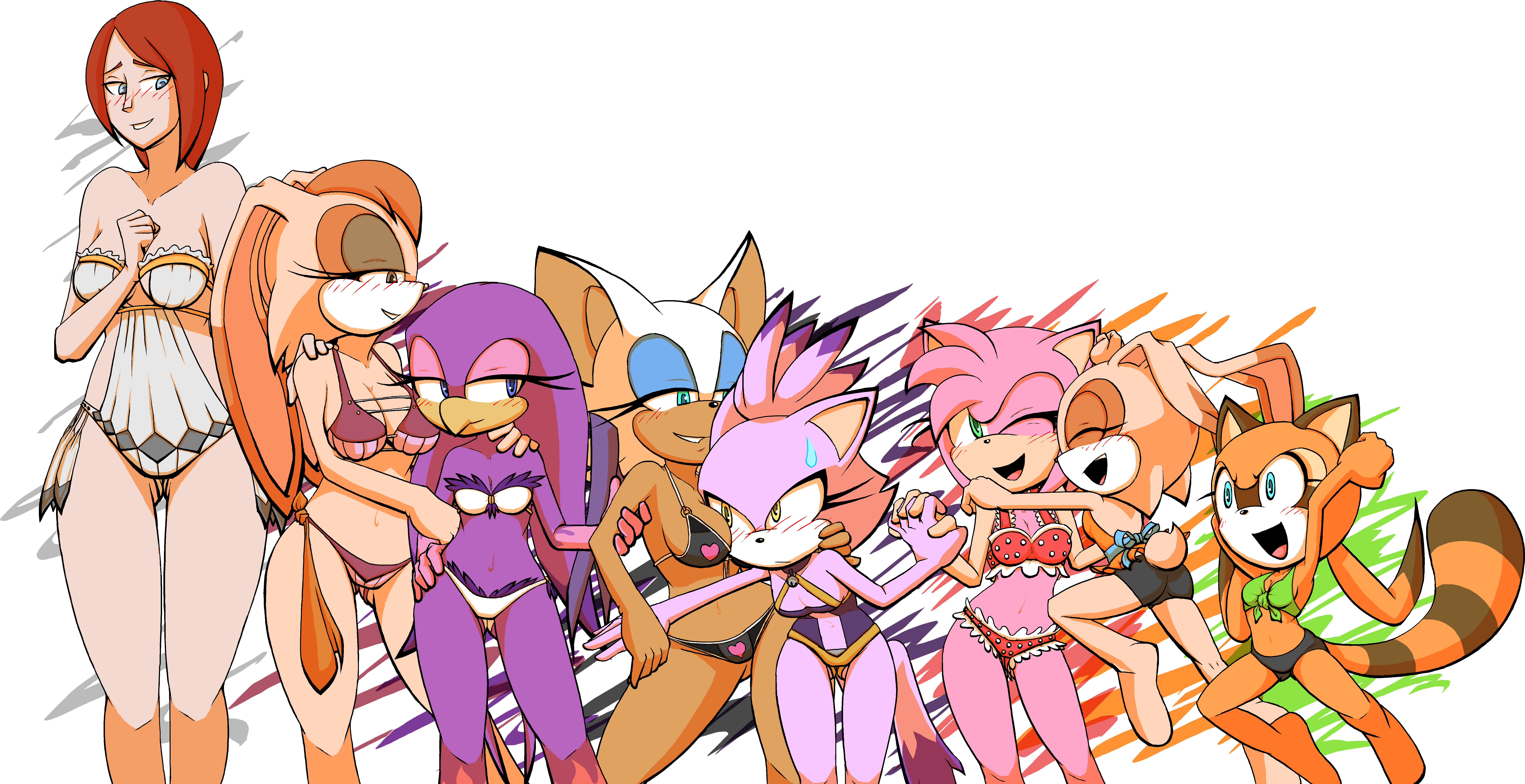 Segasonic The Hedgehog Shadow The Hedgehog Sonic Mania - Sonic Mania Amy Rose (8255x4200)