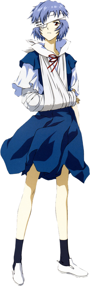 Rei Ayanami - Neon Genesis Evangelion Rei Png (287x911)