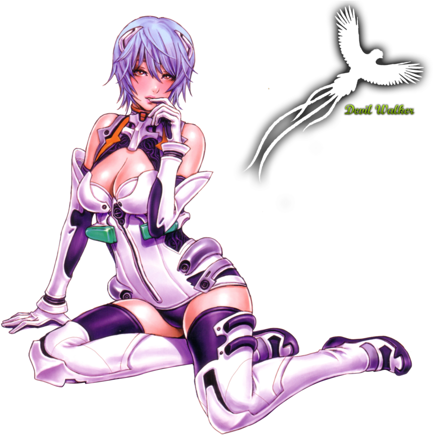 Rei Ayanami By Walkersama - Rei Ayanami (900x887)