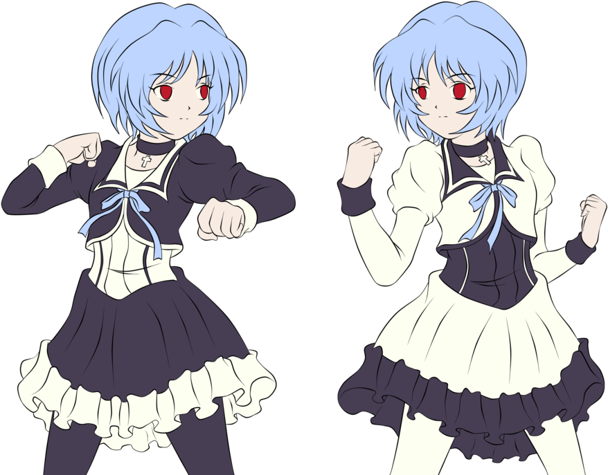 Rei Ayanami Anime Mangaka Fan Art - Manga (1024x724)