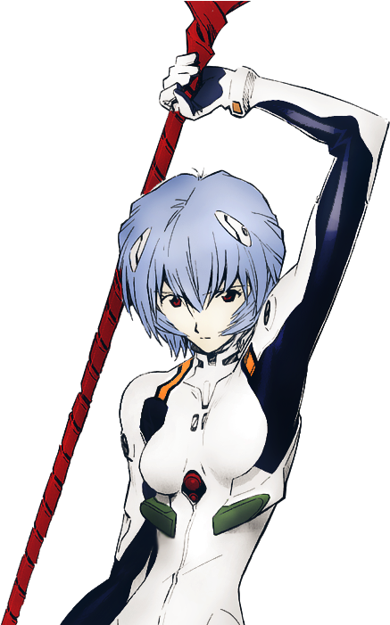 Some Text - - Transparent Rei Ayanami (500x700)