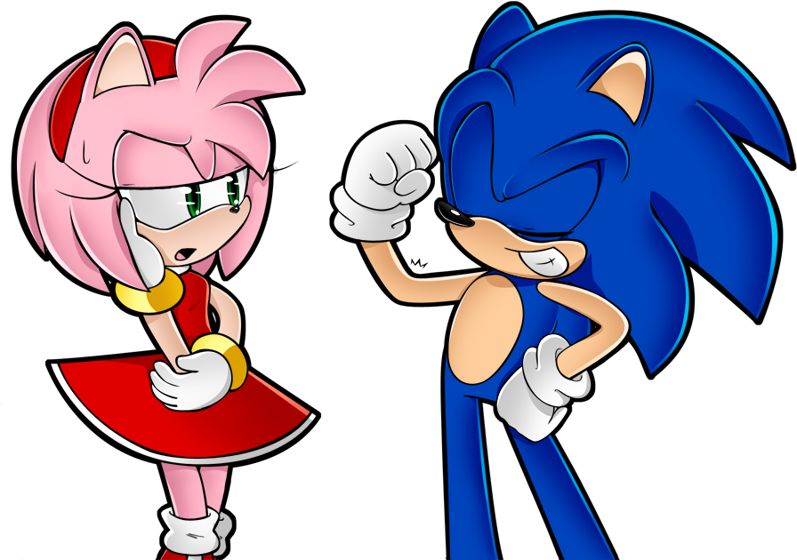 Sonic The Hedgehog Wallpaper Possibly Containing Anime - Sonic With Muscles (900x650)
