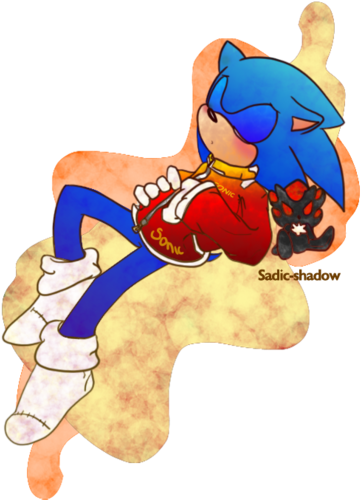 Sonic The Hedgehog Wallpaper Probably With Anime Entitled - Digital Art (369x500)