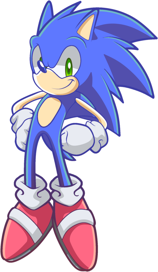 Sonic The Hedgehog By Theleonamedgeo - Sonic The Hedgehog Student (600x1001)