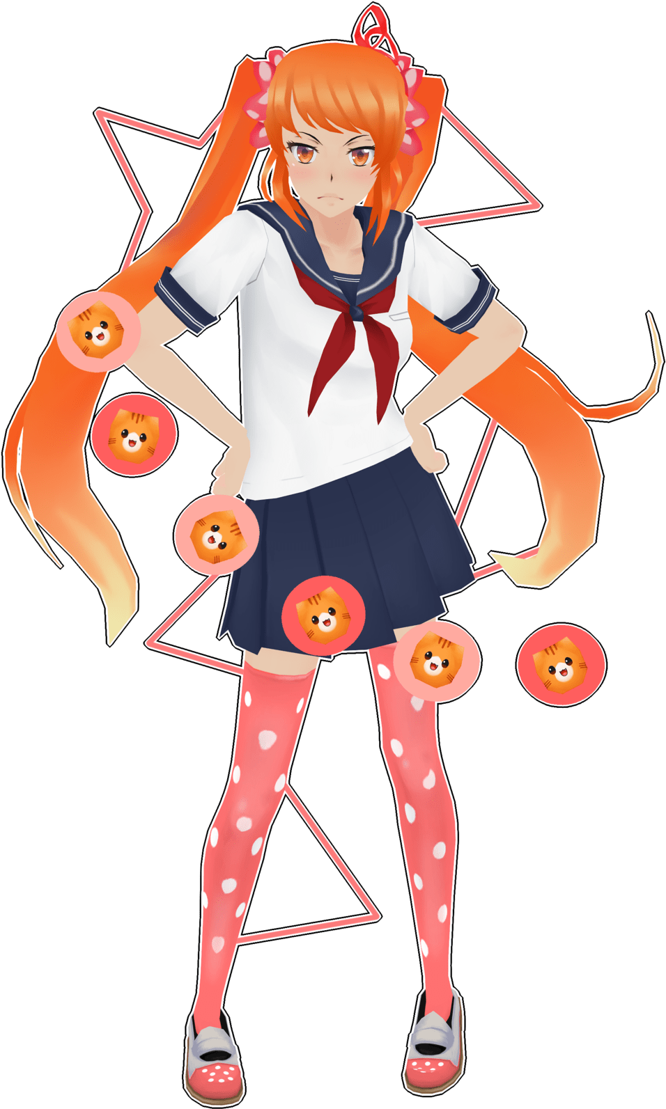 Yandere Simulator Mmd Osana (1024x1600)