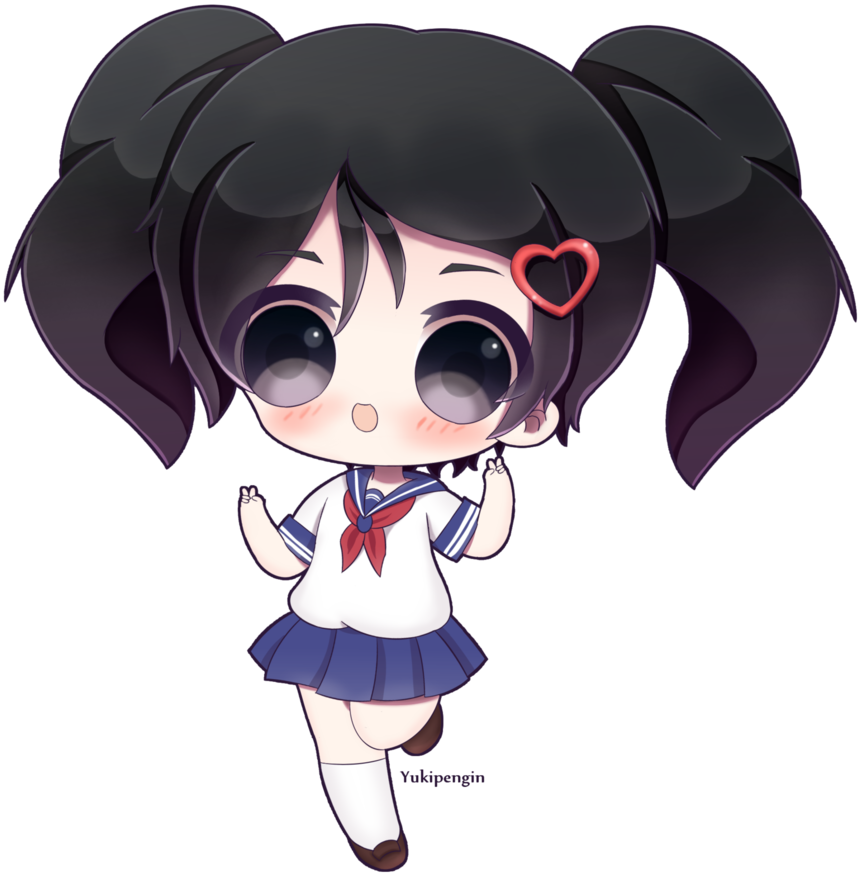 Hanako Yamada Chibi - Yandere Simulator Hanako Yamada Chibi (894x894)
