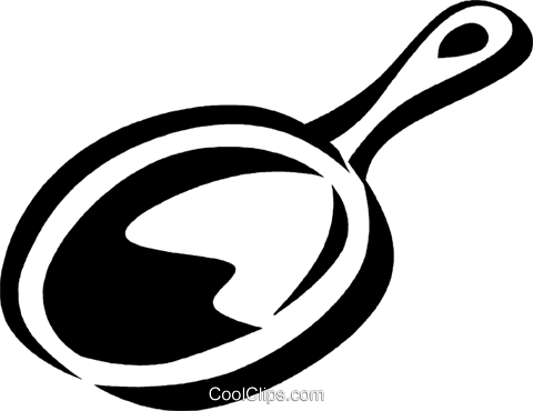 Frying Pan Royalty Free Vector Clip Art Illustration - Vector Frigideira Png (916x700)