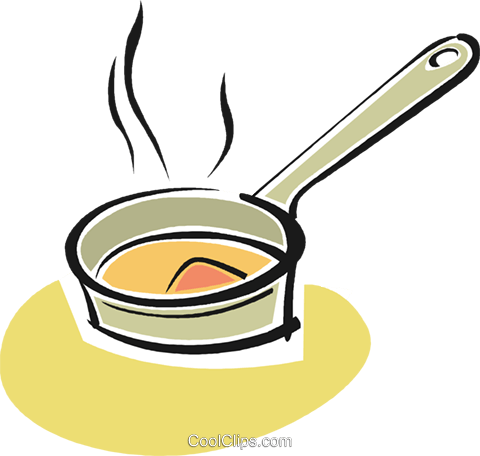 Frying Pan Royalty Free Vector Clip Art Illustration - Frigideira Clipart (480x456)
