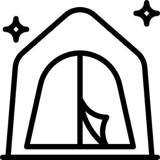Camping Tent Free Icon - Icon (512x512)