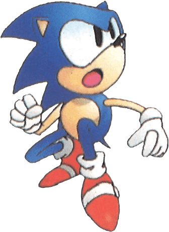 #sonic The Hedgehog 2 Art Iii From The Official Artwork - Cartoon (500x500)
