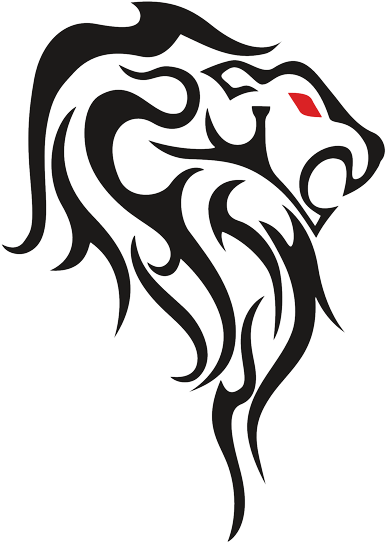 Lion Tattoo Png Transparent Free Images - Png Body Tattoo (400x561)