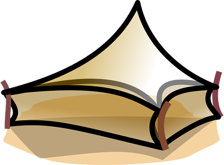 Tent, Camp, Camping, Vacation, Outdoor - Tent Clip Art (461x340)