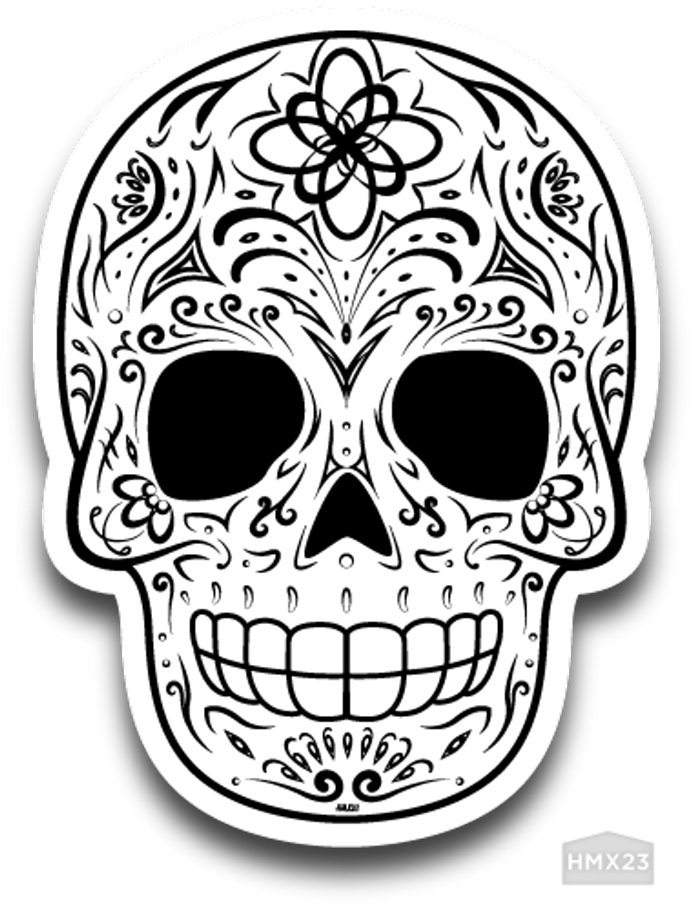 Sugar Skull Traditional Hmx - Sugar Skulls Traditional (1000x1000)