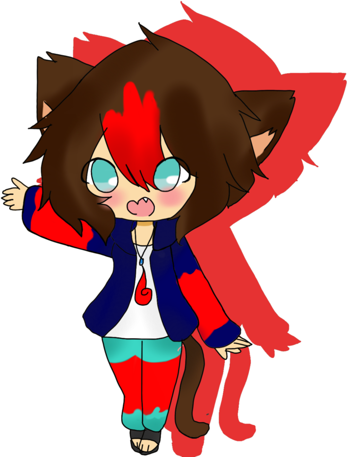 Chibineko Emberblaze By Shakey-shake - Cartoon (774x1032)