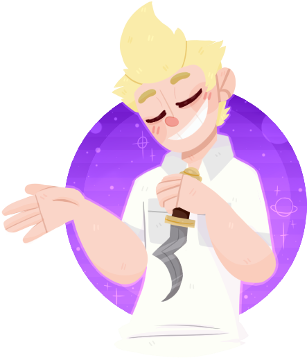 C Is For Cult Leader By Mukydoggy - Cartoon (462x539)