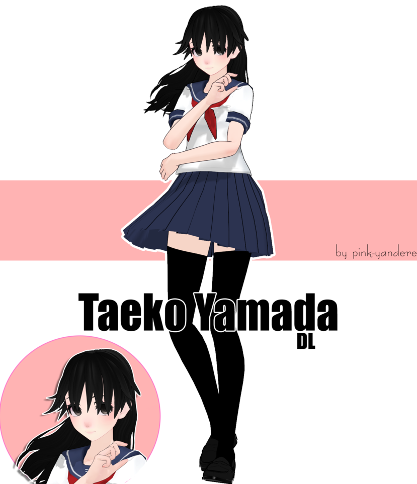Yandere - Yandere Simulator Taeko Yamada (829x963)