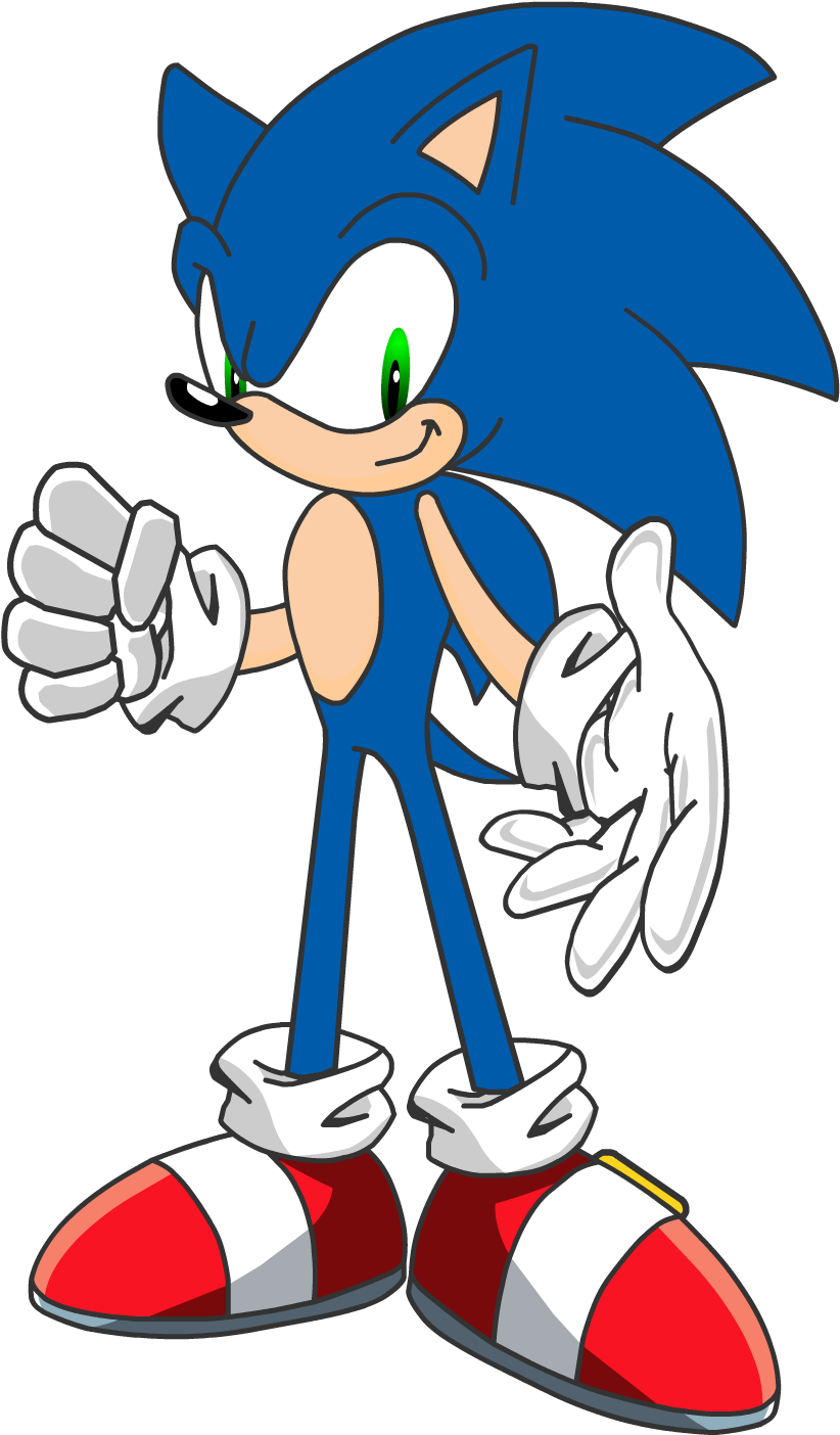 Sonic The Hedgehog Vector Art By Fireball-stars - Sonic The Hedgehog Vector Art (881x1600)