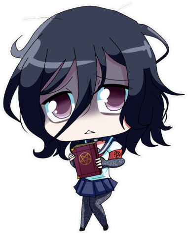 Dancerquartz 617 78 Oka Chibi Yandere Sim - Yandere Simulator Oka Chibi (400x484)