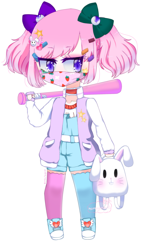 [art Trade] W/ Lolidollcult - Cartoon (774x1032)