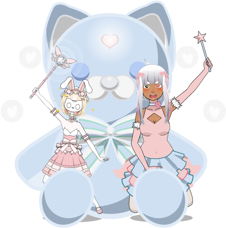 Pastelle Collab W/ Cultcherry By Opalcheesecake - Illustration (1032x774)